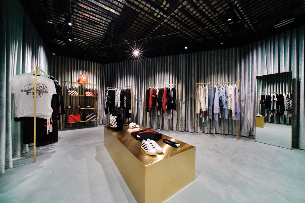 The brand’s newly opened store at 9 Queen’s Road, Central in Hong Kong